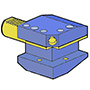 VDI40 FORM C2-B2 AXIAL-RADIAL TURNING HOLDER LEFT H=( 1)" L=100 mm